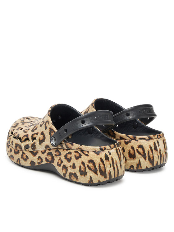 Crocs Crocs Şlapi BAYA PLATFORM CLOG 208712-0C4 Bej