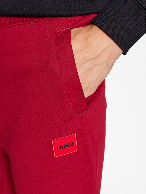 HUGO Hugo Dressipüksid Doak212 50447963 Punane Regular Fit