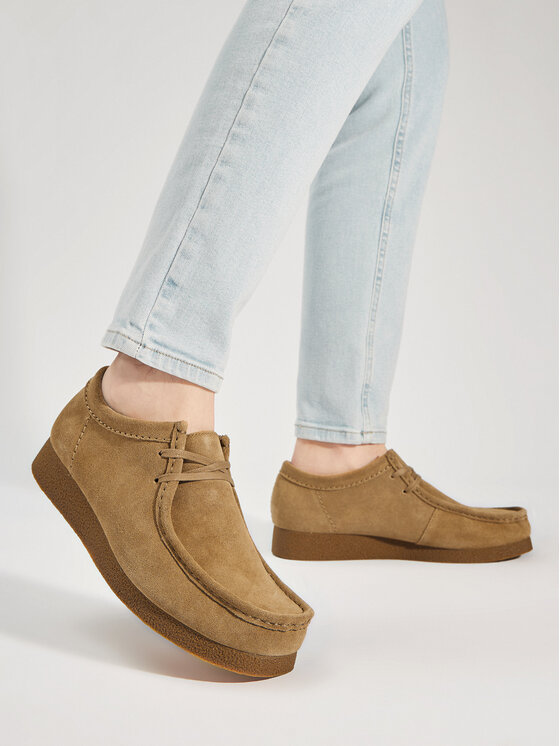 Clarks Clarks Мокасини Wallabeeevo 26172821 Коричневий
