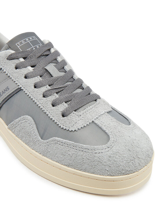 Tommy Jeans Tommy Jeans Laisvalaikio batai The Greenwich Mix Media EM0EM01606 Pilka