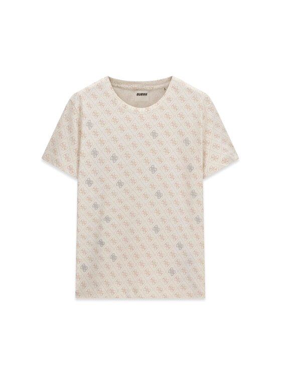 Guess Guess T-Shirt 183136 Béžová Classic Fit