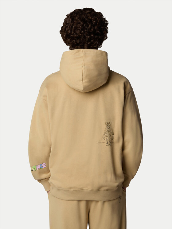The North Face The North Face Pulóver Unisex Mountain Cleanup NF0A8C2V Bézs Oversize
