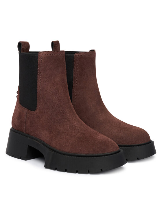 Coach Coach Klassische Stiefeletten Leah Platform CCH89 Braun