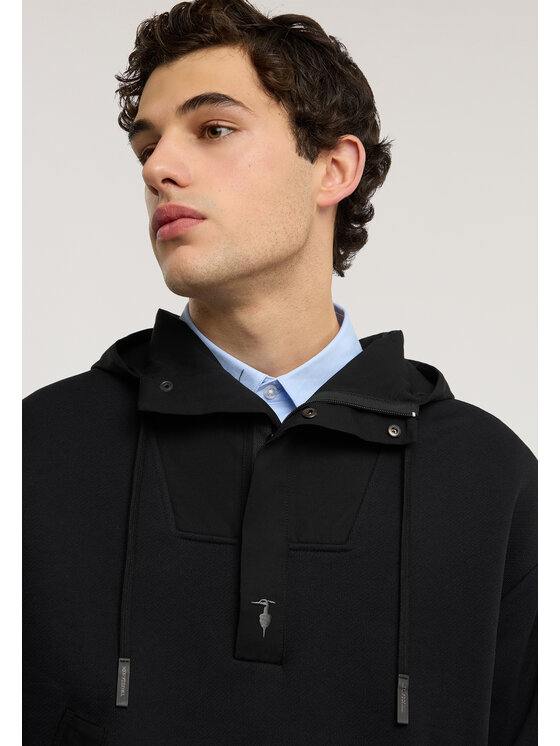 Trussardi Trussardi Felpa G8198000105N033 Nero Regular Fit