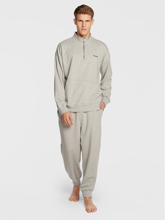 Calvin Klein Underwear Calvin Klein Underwear Pidžama hlače 000NM2302E Siva Relaxed Fit