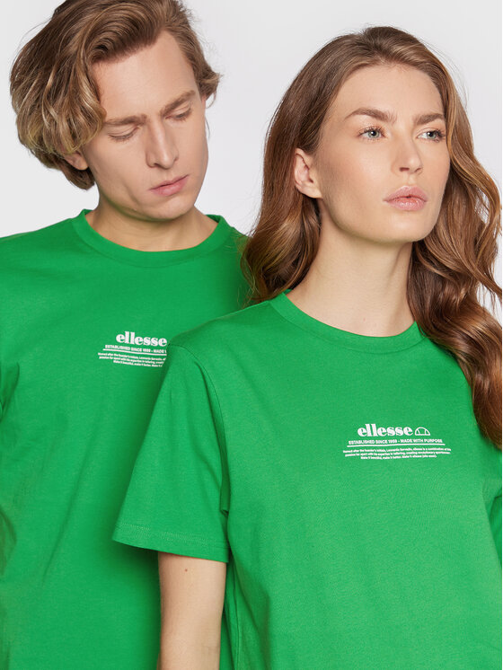 T-shirt Unisex Russano SGP16251 Verde Regular Fit