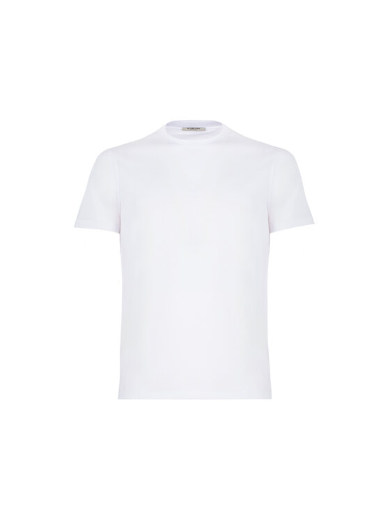 ACANFORA ACANFORA T-Shirt ACA010-BIA Biały Regular Fit