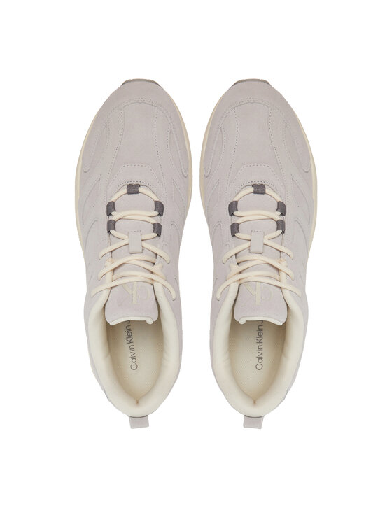 Calvin Klein Jeans Calvin Klein Jeans Sneakersy Retro Tennis Low Mg Mix Media YM0YM01171 Szary
