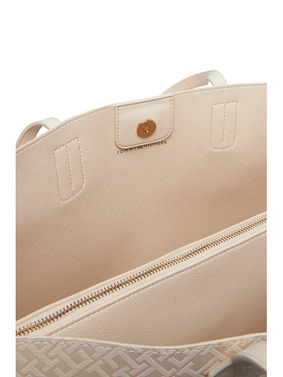 Tommy Hilfiger Tommy Hilfiger Сумка Th Distinct Tote Mono AW0AW17195 Бежевий