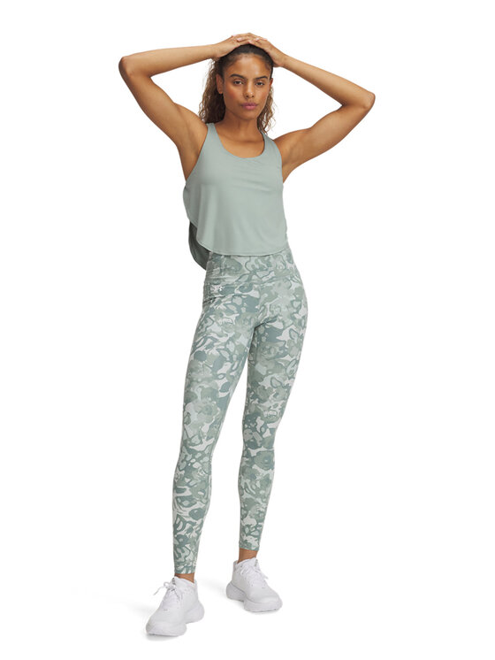 Under Armour Under Armour Legginsy 1383608 Zielony Slim Fit