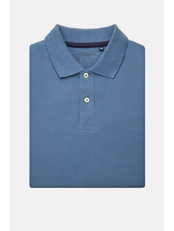 Lancerto Lancerto Polo Jakob PO073124000007 Niebieski Regular Fit