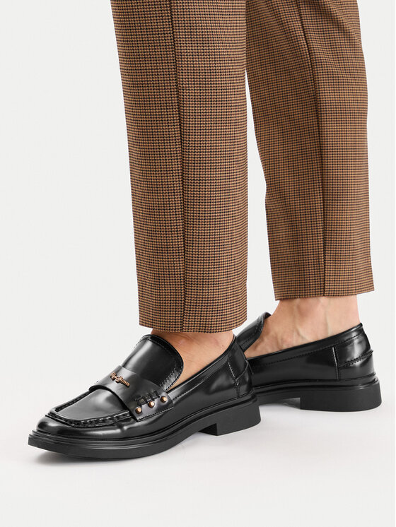 Pepe Jeans Pepe Jeans Мокасини Penny Studs PLS10427 Чорний