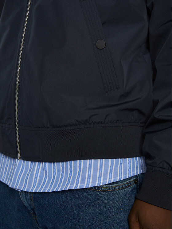 Matinique Matinique Μπόμπερ μπουφάν 30205869 Σκούρο μπλε Regular Fit
