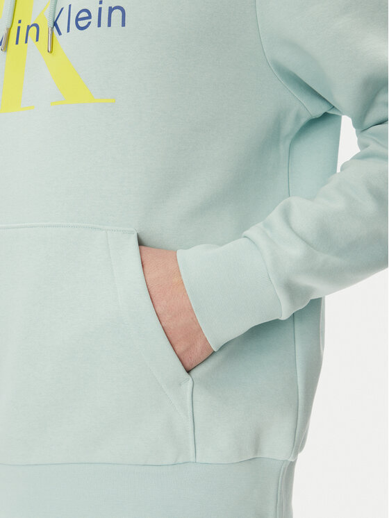 Calvin Klein Jeans Calvin Klein Jeans Majica dugih rukava Monologo LV040BM800 Zelena Regular Fit