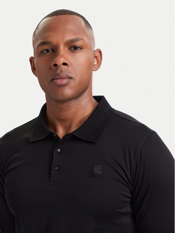 KARL LAGERFELD KARL LAGERFELD Polo särk 745000 564200 Must Regular Fit