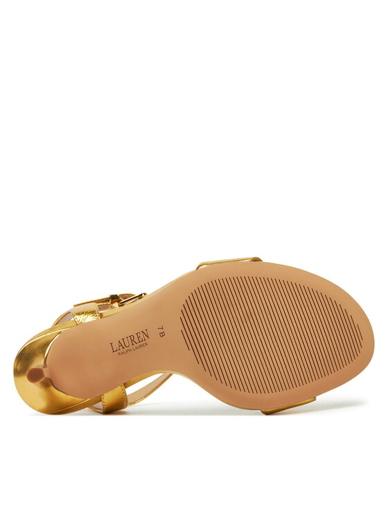 LAUREN RALPH LAUREN LAUREN RALPH LAUREN Sandały 802956289003 Złoty