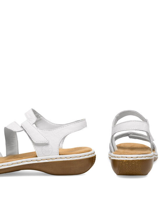 Rieker Rieker Sandalen 659C7-80 Weiß