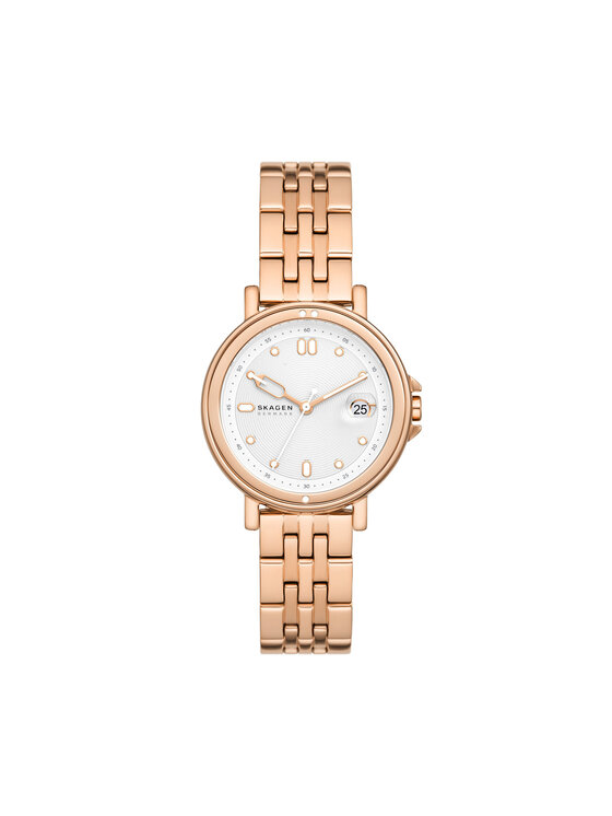 Skagen Hodinky Signatur Sport Lille SKW3136 Ružové zlatenie