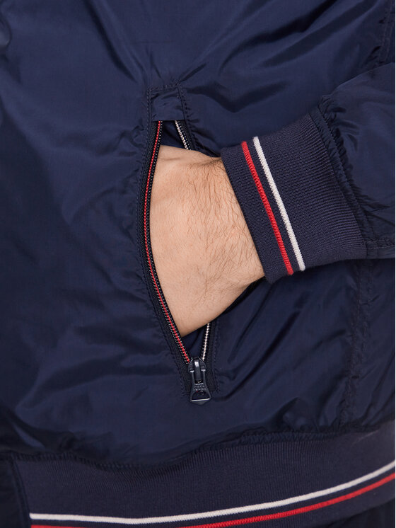 Pepe Jeans Pepe Jeans Prechodná bunda Carrington PM402716 Tmavomodrá Regular Fit