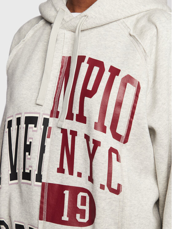 Champion Champion Felpa 115765 Grigio Oversize