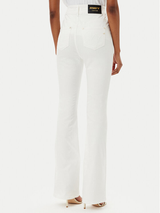 MET MET Джинси M10 253PT Білий Regular Fit