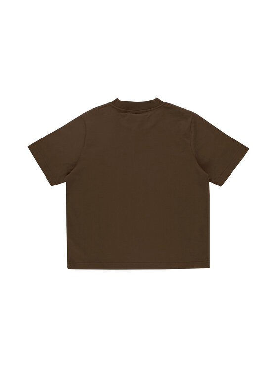 PROSTO. PROSTO. T-Shirt Boxing Brązowy Oversize