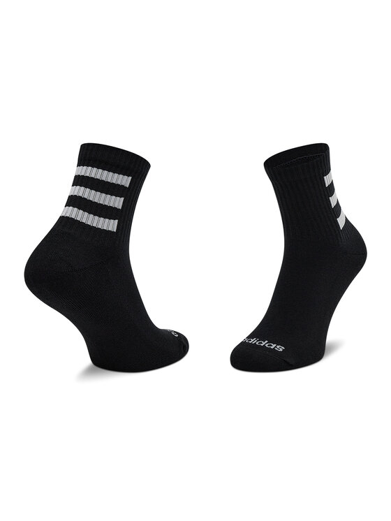 adidas adidas Dolge nogavice HC 3S Quart 3PP HD2212 Črna