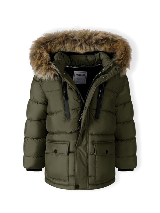 minoti minoti Kurtka zimowa 19coat53 Khaki Regular Fit