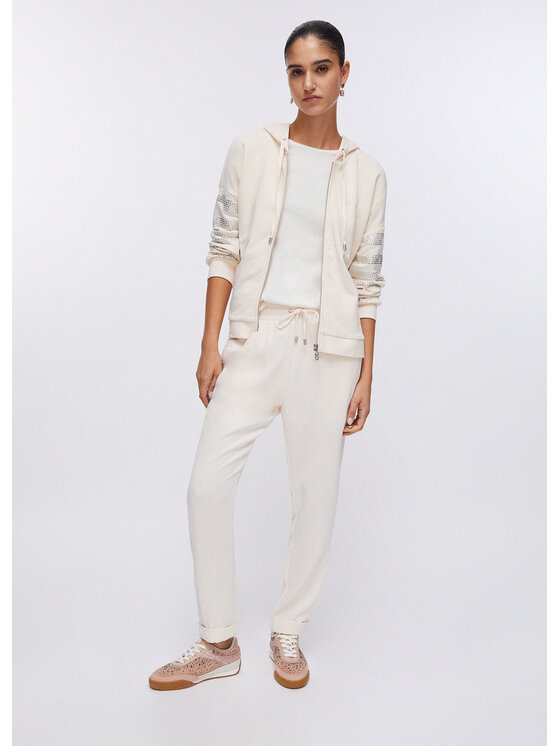Liu Jo Liu Jo Felpa TA6309FS002X0659 Beige Regular Fit