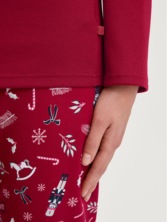 Calida Calida Pigiama 41295 Rosso Regular Fit