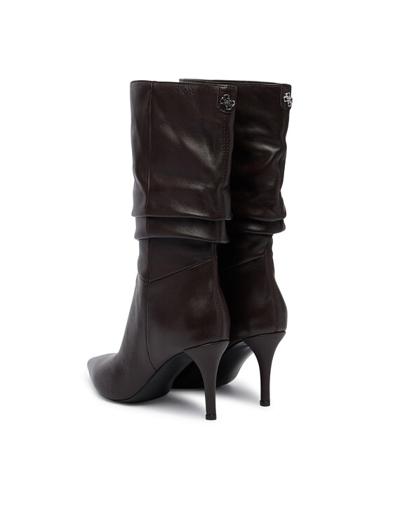 Guess Guess Боти FLFCRL LEA11 Тъмнокафяв