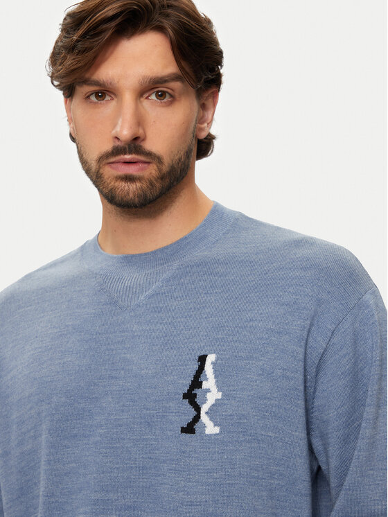Armani Exchange Armani Exchange Pullover 6DZM6H ZM5BZ 15DU Blau Regular Fit
