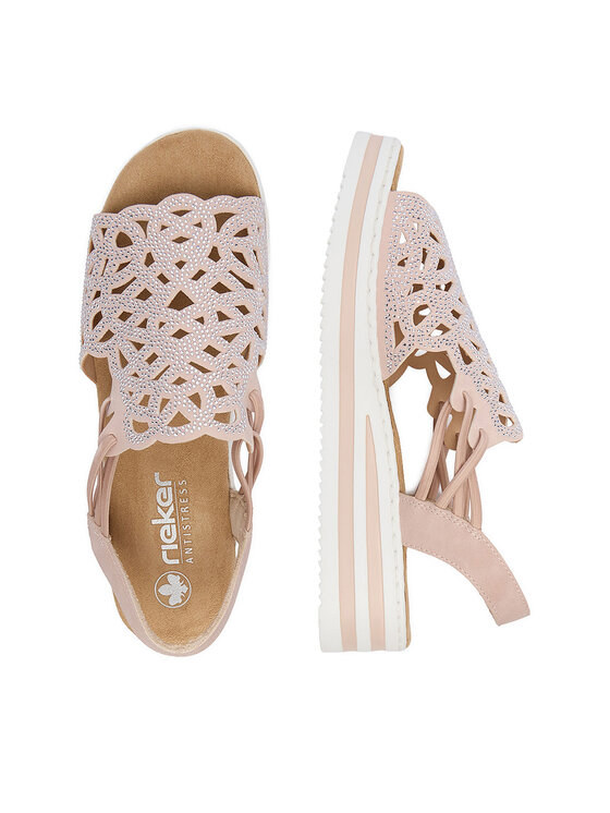 Rieker Rieker Sandalen CEO-V0241-31 Hellrosa