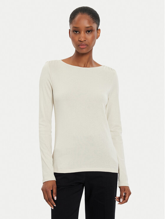 United Colors Of Benetton United Colors Of Benetton Majica 3GA2D1082 Bež Regular Fit