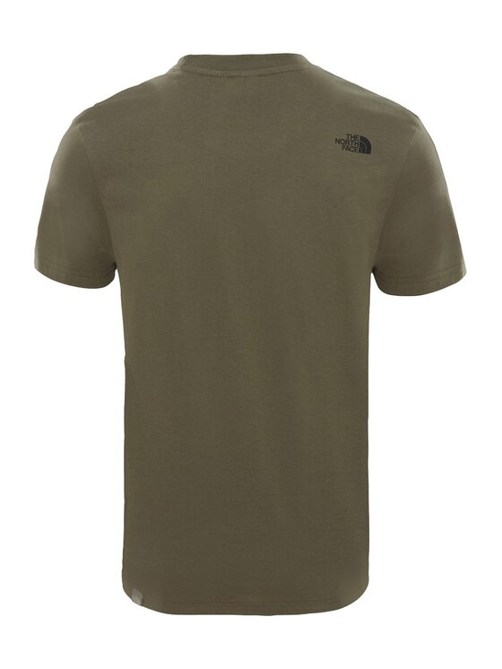 The North Face The North Face T-Shirt M Simple Dome Tee Khaki Regular Fit