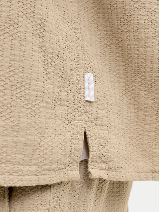 Jack & Jones Jack & Jones Košeľa Montauk 12293555 Béžová Regular Fit