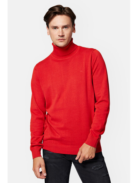 Lancerto Lancerto Golf Slink SW073223000065 Czerwony Regular Fit