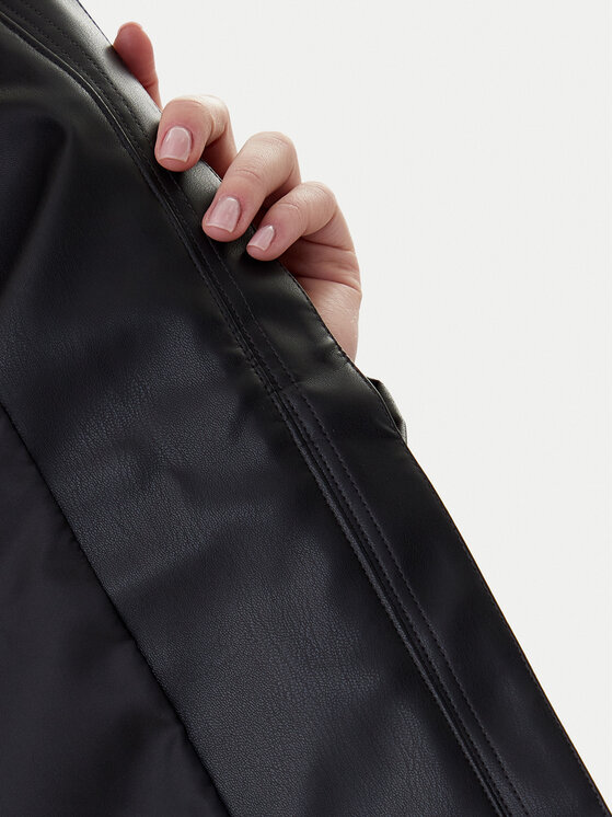 Calvin Klein Jeans Calvin Klein Jeans Giacca in similpelle Moto LV047E501G Nero Regular Fit