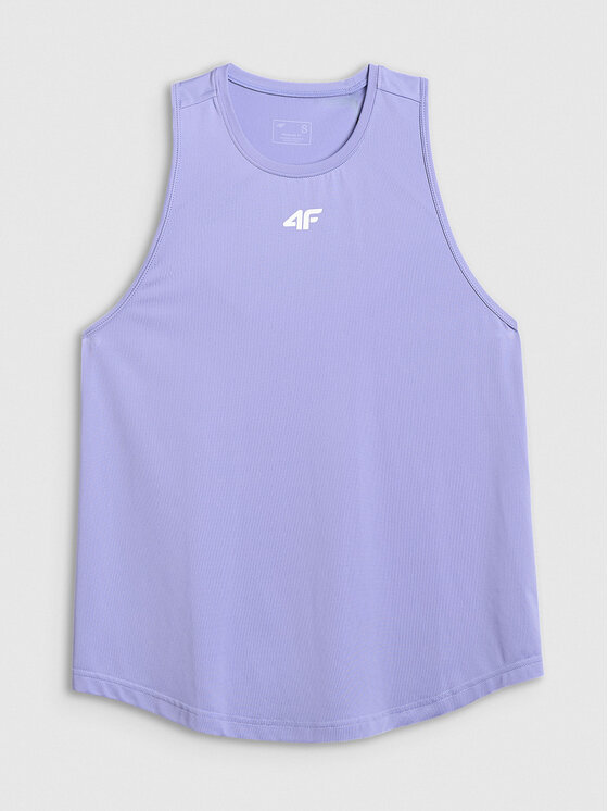 4F 4F Koszulka techniczna ACTIVE BY NATURE Fioletowy jasny Regular Fit