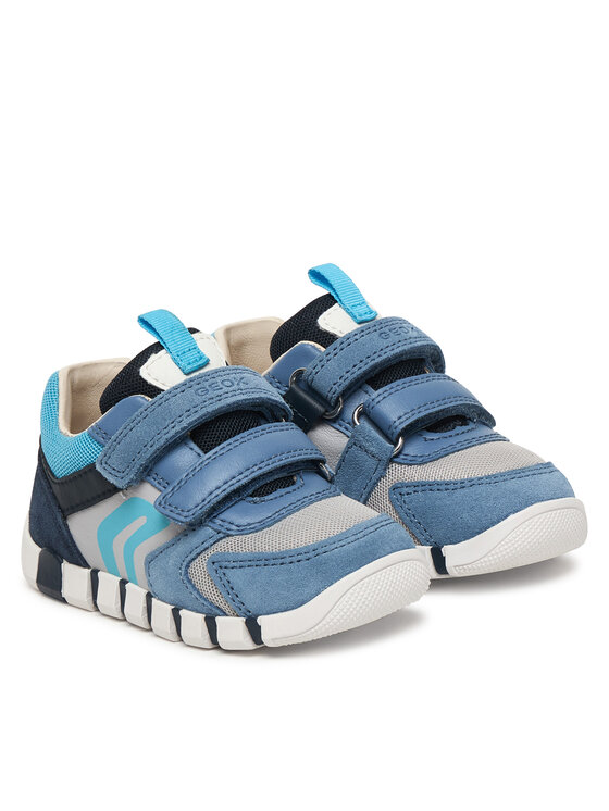 Geox Geox Snīkeri B Iupidoo Boy B3555D 02214 C4S1L Zils