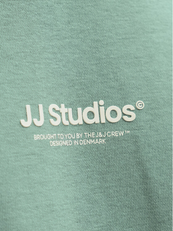 Jack & Jones Jack & Jones Felpa Soho 12278791 Verde Relaxed Fit