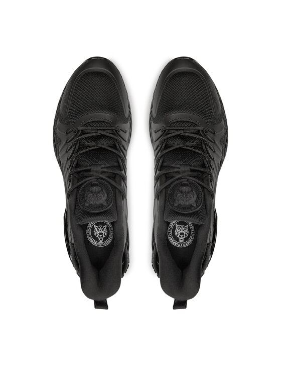 Plein Sport Plein Sport Tenisice Chrome Tiger Gen.X.-02 FACS USC0398 STE003N Crna