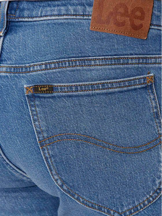 Lee Lee Jeansy Rider 112346321 Niebieski Slim Fit