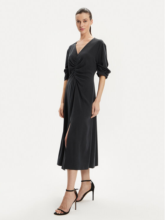 DKNY DKNY Sukienka codzienna D2A4BIAM Szary Regular Fit