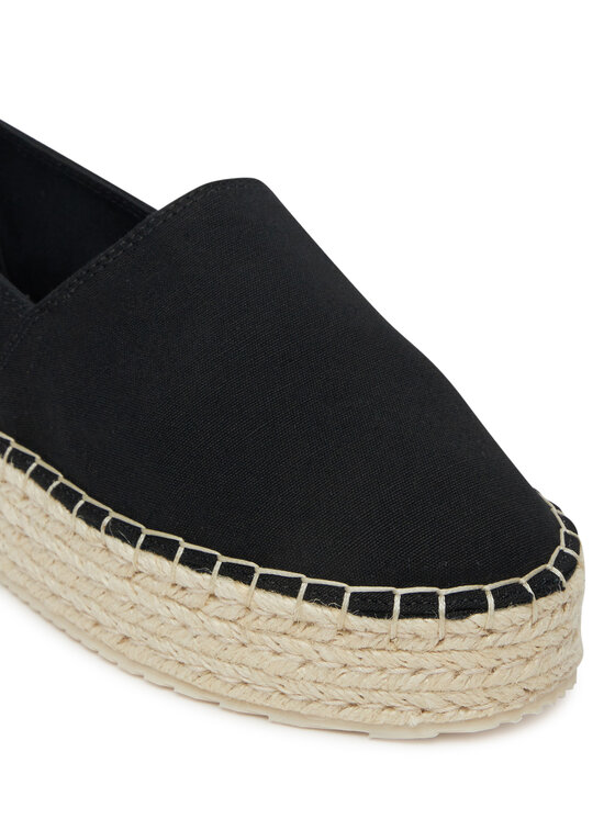 Calvin Klein Jeans Calvin Klein Jeans Espadrilės Flatform Esdparille Mg/Hdw YW0YW01737 Juoda