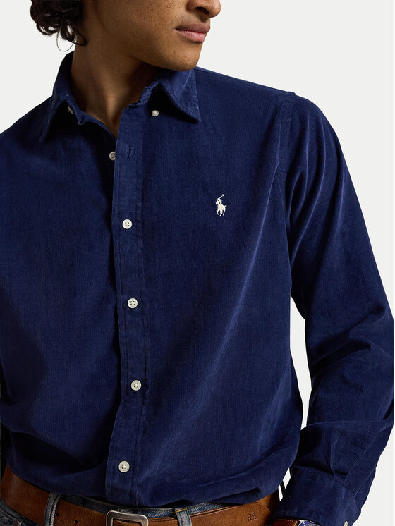 Polo Ralph Lauren Polo Ralph Lauren Koszula 710853123506 Granatowy Custom Fit