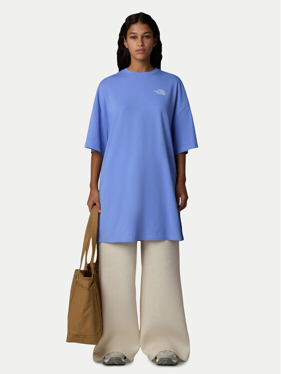 The North Face The North Face Igapäevane kleit Simple Dome NF0A87NF Sinine Relaxed Fit