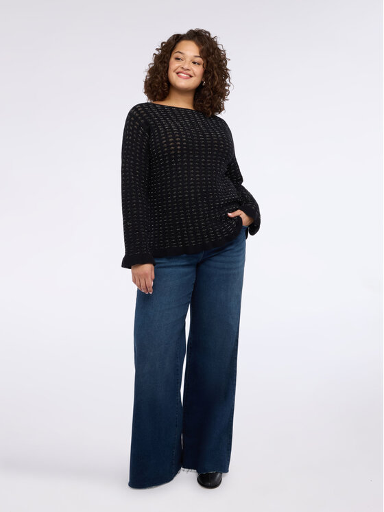 Fiorella Rubino Fiorella Rubino Maglione M195L008472N0Z3 Nero Regular Fit