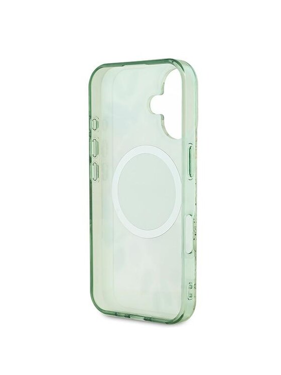 Guess Guess Etui na telefon Apple iPhone 16 Plus Zielony