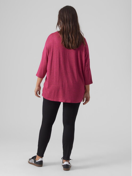 Vero Moda Curve Vero Moda Curve Majica Brianna 10297287 Crvena Regular Fit
